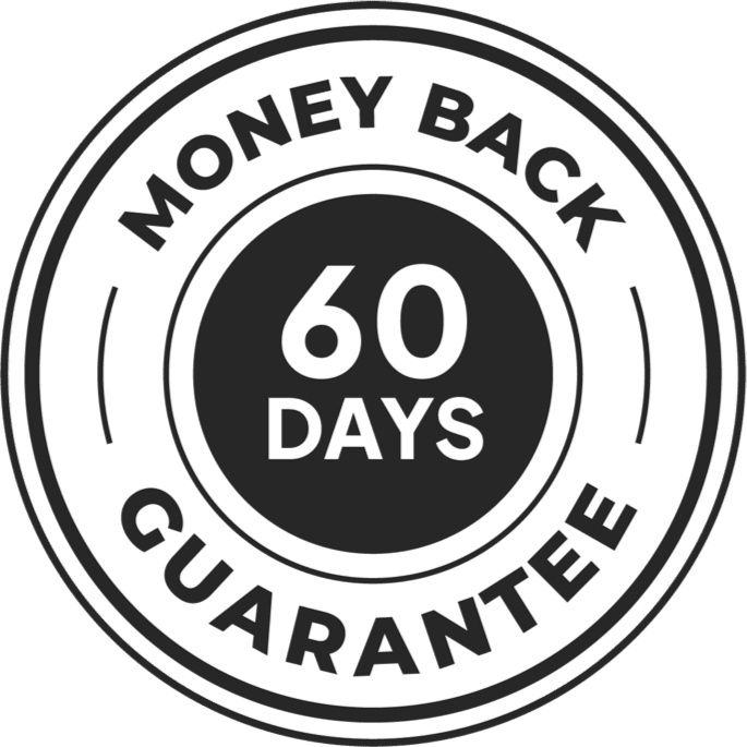ViriFlow 60-Day Money Back Guarantee Badge
