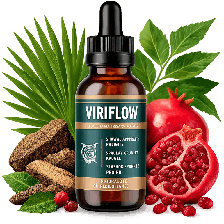 ViriFlow Natural Prostate Health Supplement Bottle